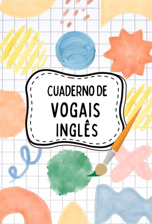 Caderno de Vogais Inglês