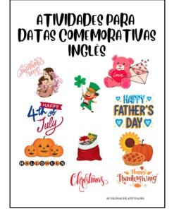 Caderno de Atividades em Inglês para Datas Comemorativas – Recursos Prontos para Professores